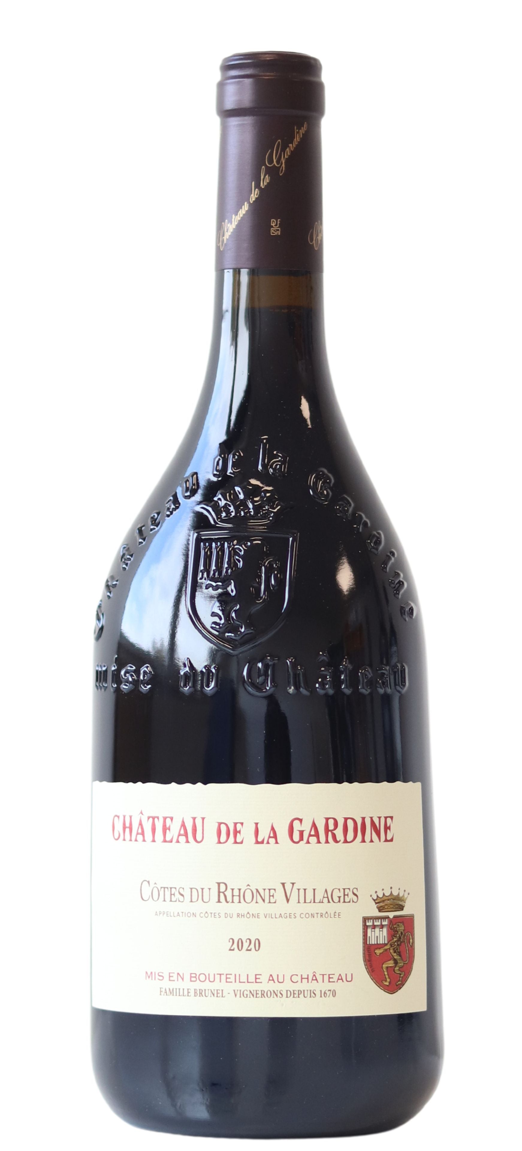 Chateau de la Gardine Cotes du Rhone Villages 2020 – Salú