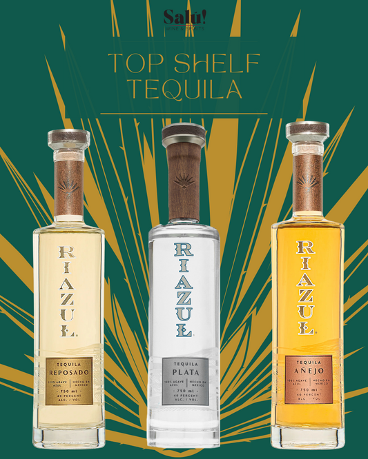 Riazul Tequila Trio Pack – Plata, Reposado & Añejo 750ml